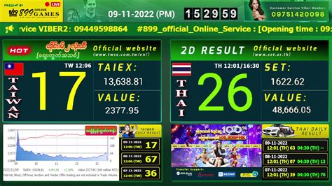 thai 2d result